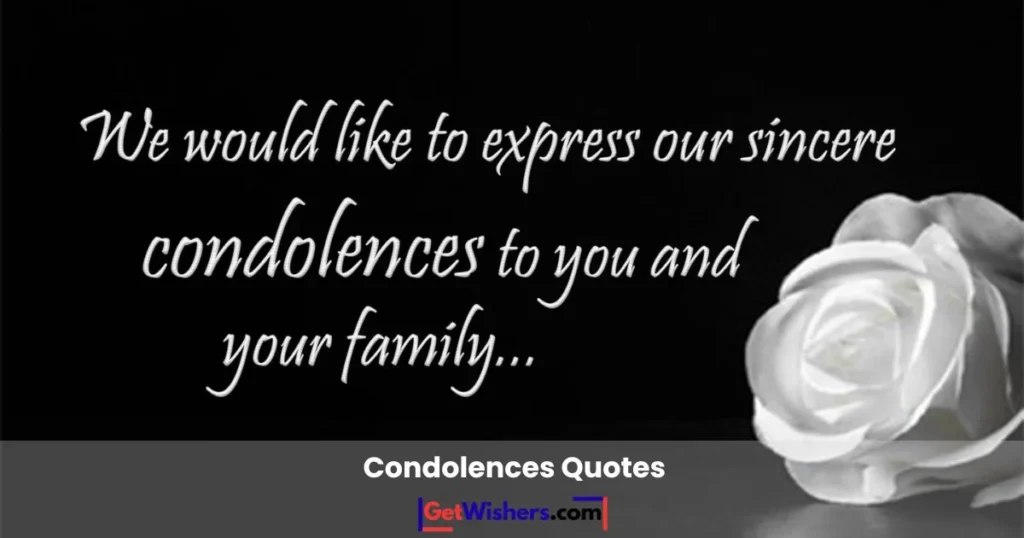 Condolences Quotes