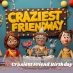 Craziest Friend Birthday Wishes