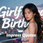 Girlfriend Birthday Impress Quotes