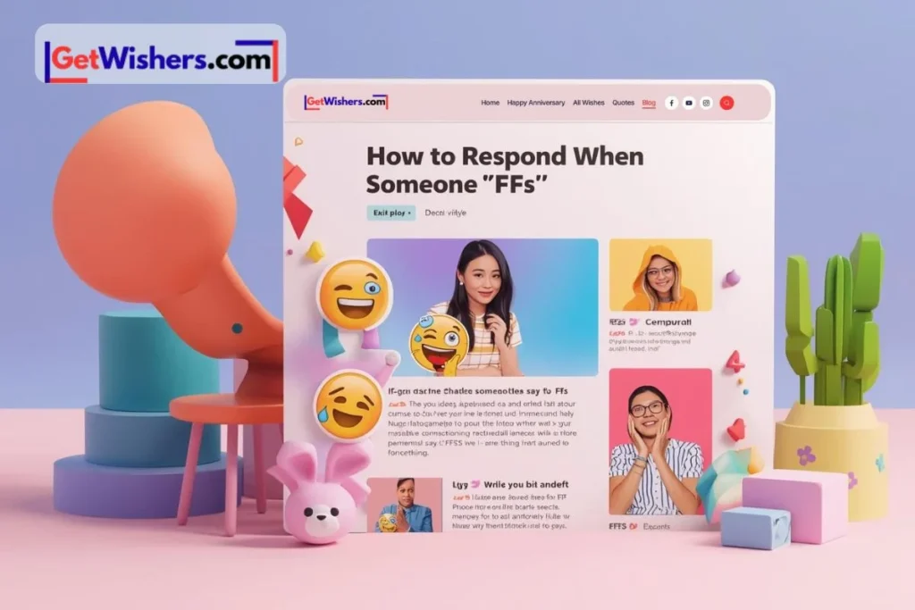 How To Respond When Someone Says Ffs