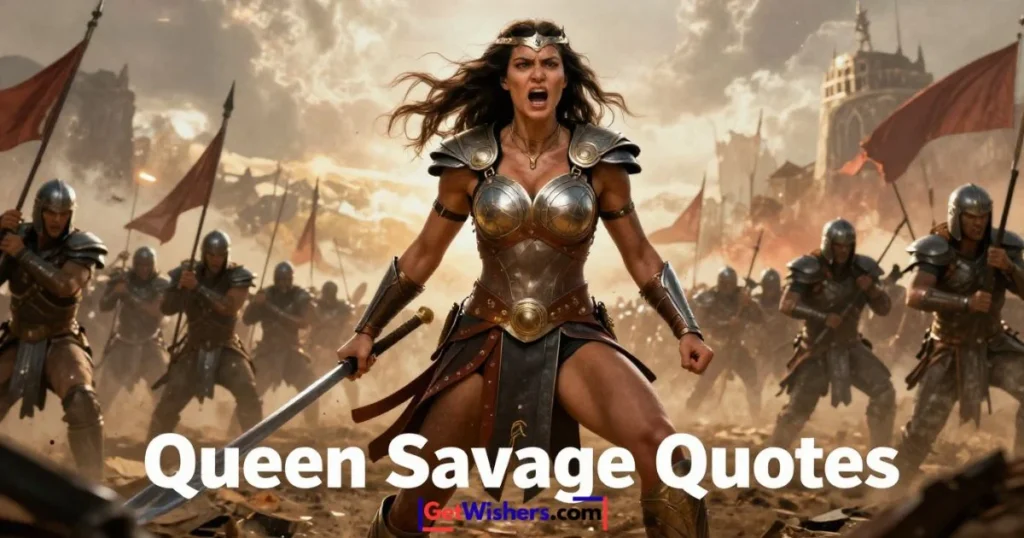 Queen Savage Quotes