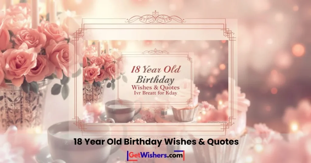 18 Year Old Birthday Wishes And Quotes
