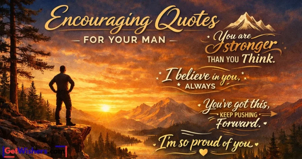 Encouraging Quotes For Your Man