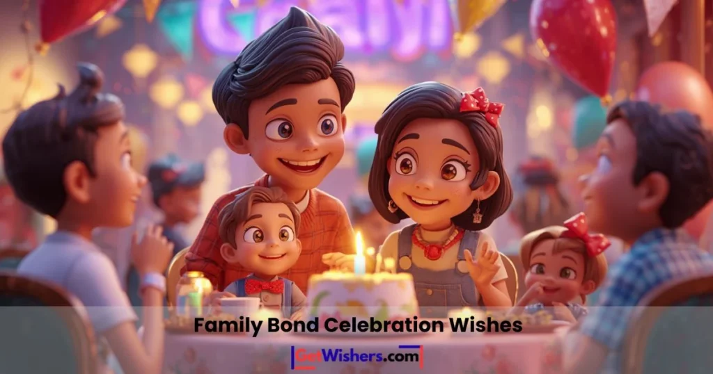Family Bond Celebration Wishes