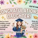 Graduation Wishes For Daughter