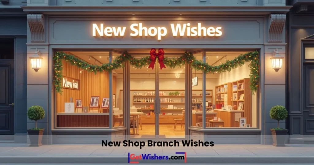 New Shop Branch Wishes