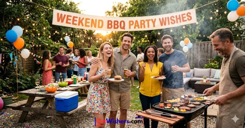 Weekend Bbq Party Wishes