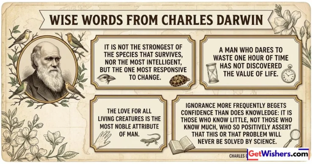 Charles Darwin Quotes