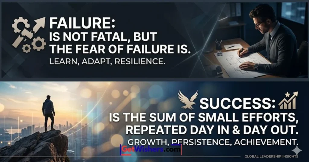 Failure And Success Quotes