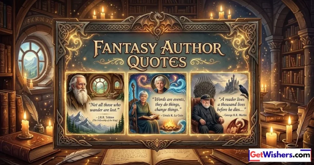 Fantasy Author Quotes