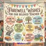 Farewell Wishes For Teacher