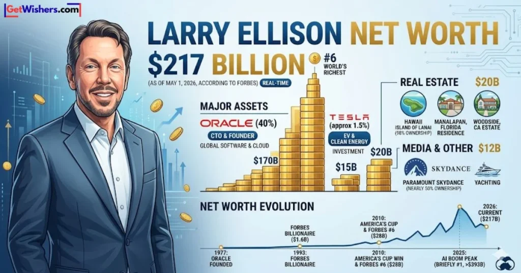 Larry Ellison Net Worth