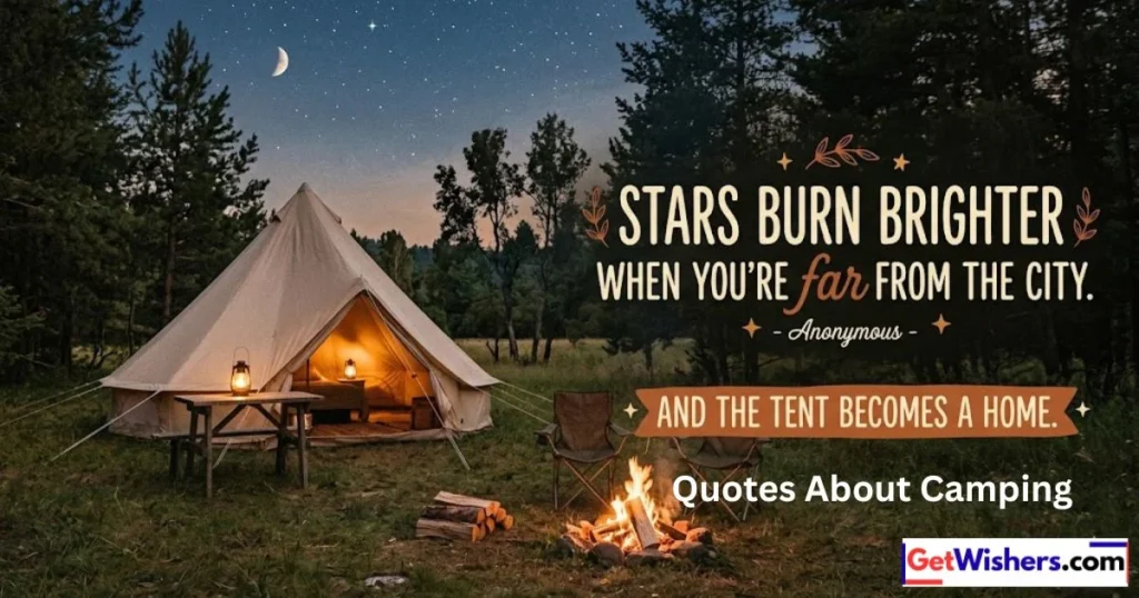 Quotes About Camping