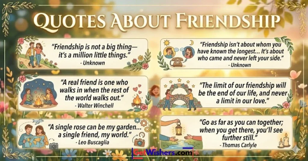 Quotes About Friendship