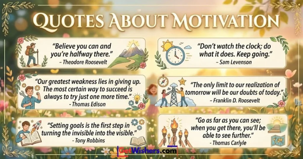Quotes About Motivation
