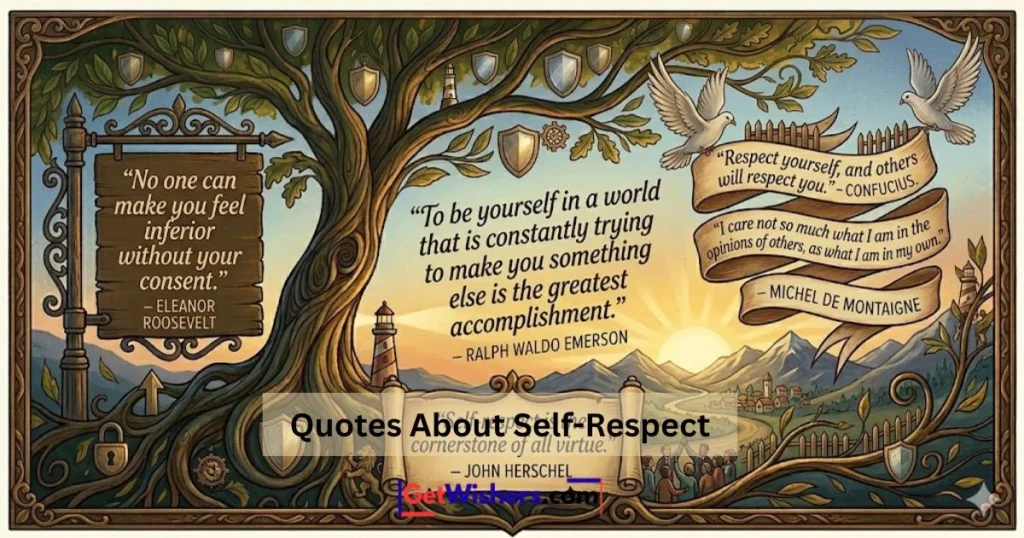 Quotes About Self Respect