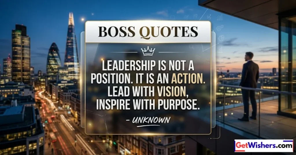 Boss Quotes