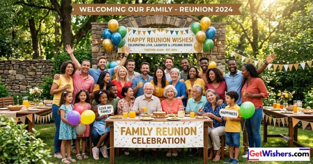 Family Reunion Celebration Wishes