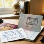 Passport Stamping Success Wishes